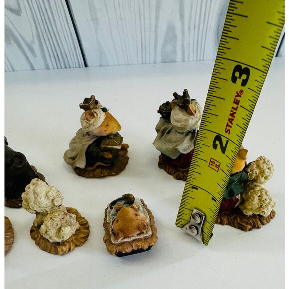 Vintage Dior Mdse. Co. 1991  Mouse Mini  Nativity 7 Piece Set - Picture 5 of 8